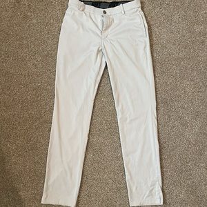 Men’s Light Khaki Nike Dri-Fit Golf Pants Size 34x32